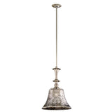 Argento Bell Pendant by Corbett, Size: Small, Large, , | Casa Di Luce Lighting