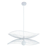 Libellule Suspension by Forestier, Finish: Black, Champagne, White, Pink Copper-Forestier, Taupe Metallic-Forestier, Size: Small, Large, | Casa Di Luce Lighting