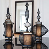 Black Tibet Table Lamp by Forestier