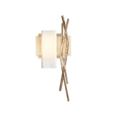 Brindille Vertical Wall Sconce by Hubbardton Forge, Finish: Bronze, Position: Left, | Casa Di Luce Lighting