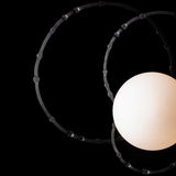 Black 1 Light Olympus Bath Sconce by Hubbardton Forge