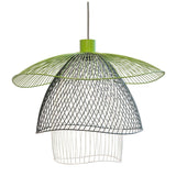 Papillon Suspension By Forestier, Size: Small, Finish: Blue / Green / White, , | Casa Di Luce Lighting