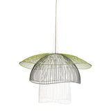 Papillon Suspension By Forestier, Size: Large, Finish: Blue / Green / White, , | Casa Di Luce Lighting