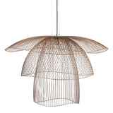 Papillon Suspension By Forestier, Size: L, Finish: Champagne, , | Casa Di Luce Lightingrge