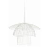 Papillon Suspension By Forestier, Size: Large, Finish: White, , | Casa Di Luce Lighting