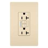 Radiant 20A Tamper Resistant Self Test GFCI Outlet with Night Light - Casa Di Luce
