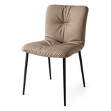 Annie Soft CS1848 Upholstered Metal Chair by Calligaris