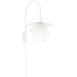 Papillon Wall Sconce By Forestier, Finish: White, , | Casa Di Luce Lighting