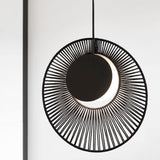 Oyster Suspension By Forestier, Finish: Black, , | Casa Di Luce Lighting
