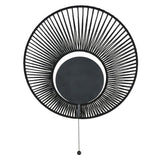 Oyster Wall Sconce By Forestier, Finish: Black, , | Casa Di Luce Lighting