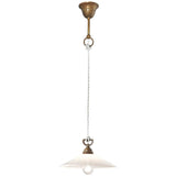 Medium Brass Tabia Pendant Light by Il Fanale