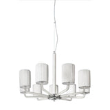 Can Can Chandelier by Sylcom, Color: Clear, Smoke - Vistosi, Grey, Blue, Ocean - Sylcom, Milk White Clear - Sylcom, Milk White Ivory - Sylcom, Amethyst, Number of Lights: 6, 9, 9 XL, 12, | Casa Di Luce Lighting
