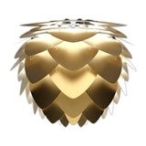 Aluvia Brushed Brass Pendant by UMAGE, Finish: Black, White, Size: Mini, Medium, | Casa Di Luce Lighting