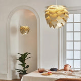 Aluvia Brushed Brass Pendant by UMAGE, Finish: Black, White, Size: Mini, Medium, | Casa Di Luce Lighting