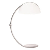 White Serpente Floor Lamp by Martinelli Luce