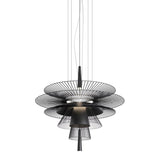 Gravity 1 Suspension by Forestier, Finish: Black, Gold, , | Casa Di Luce Lighting
