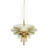 Gravity 1 Suspension by Forestier, Finish: Black, Gold, , | Casa Di Luce Lighting