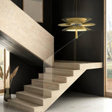 Gravity 2 Suspension by Forestier, Finish: Black, Gold, , | Casa Di Luce Lighting