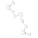 Coral 3 Light Surface Wall-Ceiling Light by Sonneman, Finish: Aluminum, White, , | Casa Di Luce Lighting