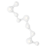 Coral 3 Light Surface Wall-Ceiling Light by Sonneman, Finish: Aluminum, White, , | Casa Di Luce Lighting