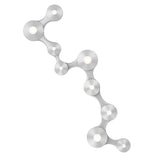 Coral 3 Light Surface Wall-Ceiling Light by Sonneman, Finish: Aluminum, White, , | Casa Di Luce Lighting