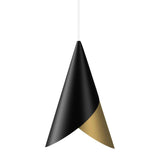 Cornet Pendant by UMAGE, Color: Black/Brass, White/Brass, Finish: Black, White, | Casa Di Luce Lighting