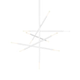 Jax LED Chandelier by Sonneman, Finish: White, , | Casa Di Luce Lighting