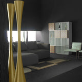 Biconica Floor Lamp by Martinelli Luce, Finish: White, Black, Gold, , | Casa Di Luce Lighting