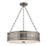 Gaines Pendant by Hudson Valley, Finish: Brass Aged, Nickel Polished, Aged Old Bronze-Hudson Valley, Historic Nickel-Hudson Valley, Size: Small, Medium, Large, | Casa Di Luce Lighting