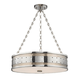Gaines Pendant by Hudson Valley, Finish: Brass Aged, Nickel Polished, Aged Old Bronze-Hudson Valley, Historic Nickel-Hudson Valley, Size: Small, Medium, Large, | Casa Di Luce Lighting