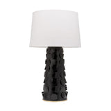 Naomi Table Lamp by Mitzi, Finish: Black Lustro/Gold Leaf Combo-Mitzi, White Lustro/Gold Leaf Combo-Mitzi, , | Casa Di Luce Lighting