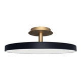 Asteria Semi-Flush Ceiling Light by UMAGE, Color: White, Anthracite Grey, , | Casa Di Luce Lighting