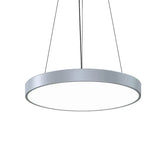 Pi LED Pendant By Sonneman Lighting, Size: Large ,Finish: Bright Satin Aluminum