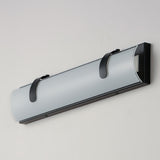 Clutch Vanity Light By ET2, Size: Medium, Finish: Black