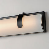 Clutch Vanity Light By ET2, Size: Medium, Finish: Black