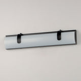 Clutch Vanity Light By ET2, Size: Medium, Finish: Black