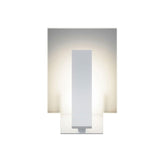 Midtown Indoor-Outdoor LED Wall Sconce by Sonneman, Finish: White, Size: Short, | Casa Di Luce Lighting