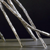 Brindille Table Lamp by Hubbardton Forge, Finish: Mahogany-Hubbardton Forge, Bronze, Dark Smoke-Hubbardton Forge, Burnished Steel-Hubbardton Forge, Black, Natural Iron-Hubbardton Forge, Gold, Vintage Platinum-Hubbardton Forge, Soft Gold-Hubbardton Forge, Sterling-Hubbardton Forge, Shade Color: Natural Anna, Doeskin Suede, Flax, Light Grey, Medium Grey, | Casa Di Luce Lighting