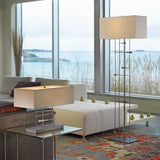 CAVALETTI TABLE LAMP BY HUBBARDTON FORGE, FINISH: WHITE, BRONZE, DARK SMOKE-HUBBARDTON FORGE, BLACK, OIL RUBBED BRONZE, NATURAL IRON-HUBBARDTON FORGE, VINTAGE PLATINUM-HUBBARDTON FORGE, SOFT GOLD-HUBBARDTON FORGE, STERLING-HUBBARDTON FORGE, INK, SHADE COLOR: NATURAL ANNA, DOESKIN SUEDE, FLAX, LIGHT GREY, MEDIUM GREY, | CASA DI LUCE LIGHTING