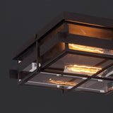 Muller 2-Light Outdoor Flush Mount by Eurofase, Title: Default Title, , | Casa Di Luce Lighting