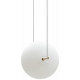 Natural Brass Alma Pendant by Il Fanale