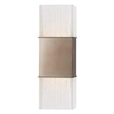 Aurora Wall Sconce by Hudson Valley, Finish: Brushed Bronze-Penta, Polished Chrome-Hudson Valley, , | Casa Di Luce Lighting