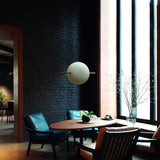 Medium Natural Brass Alma Pendant by Il Fanale