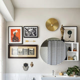 Large Natural Brass Plie Wall Sconce by Il Fanale