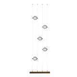 Abacus Floor Lamp by Hubbardton Forge, Color: Cool Grey - Foscarini, Opal-Slamp, Finish: Mahogany-Hubbardton Forge, Bronze, Dark Smoke-Hubbardton Forge, Burnished Steel-Hubbardton Forge, Black, Natural Iron-Hubbardton Forge, Gold, Vintage Platinum-Hubbardton Forge, Soft Gold-Hubbardton Forge, Sterling-Hubbardton Forge, | Casa Di Luce Lighting