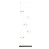 Abacus Floor Lamp by Hubbardton Forge, Color: Opal-Slamp, Finish: Natural Iron-Hubbardton Forge, | Casa Di Luce Lighting