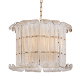 Brasher Chandelier by Hudson Valley, Finish: Brass Aged, Nickel Polished, Size: Small, Large, | Casa Di Luce Lighting