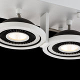 White/Black Vision Track Light by Eurofase