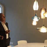 Mom Little Pendant by Penta, Color: Matt White-Page One, Matt Sand-Penta, Matt Mustard-Penta, Matt Sage Green-Penta, Matt Blue Avio-Penta, Matt Powder Pink-Penta, Glossy Blue-Penta, Glossy Violet-Penta, Glossy Green-Penta, Matte Black, Finish: White, Titanium, | Casa Di Luce Lighting