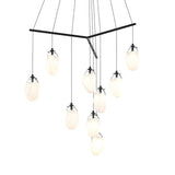 Liquid Chandelier by Sonneman, Color: White, Number of Lights: 9, | Casa Di Luce Lighting